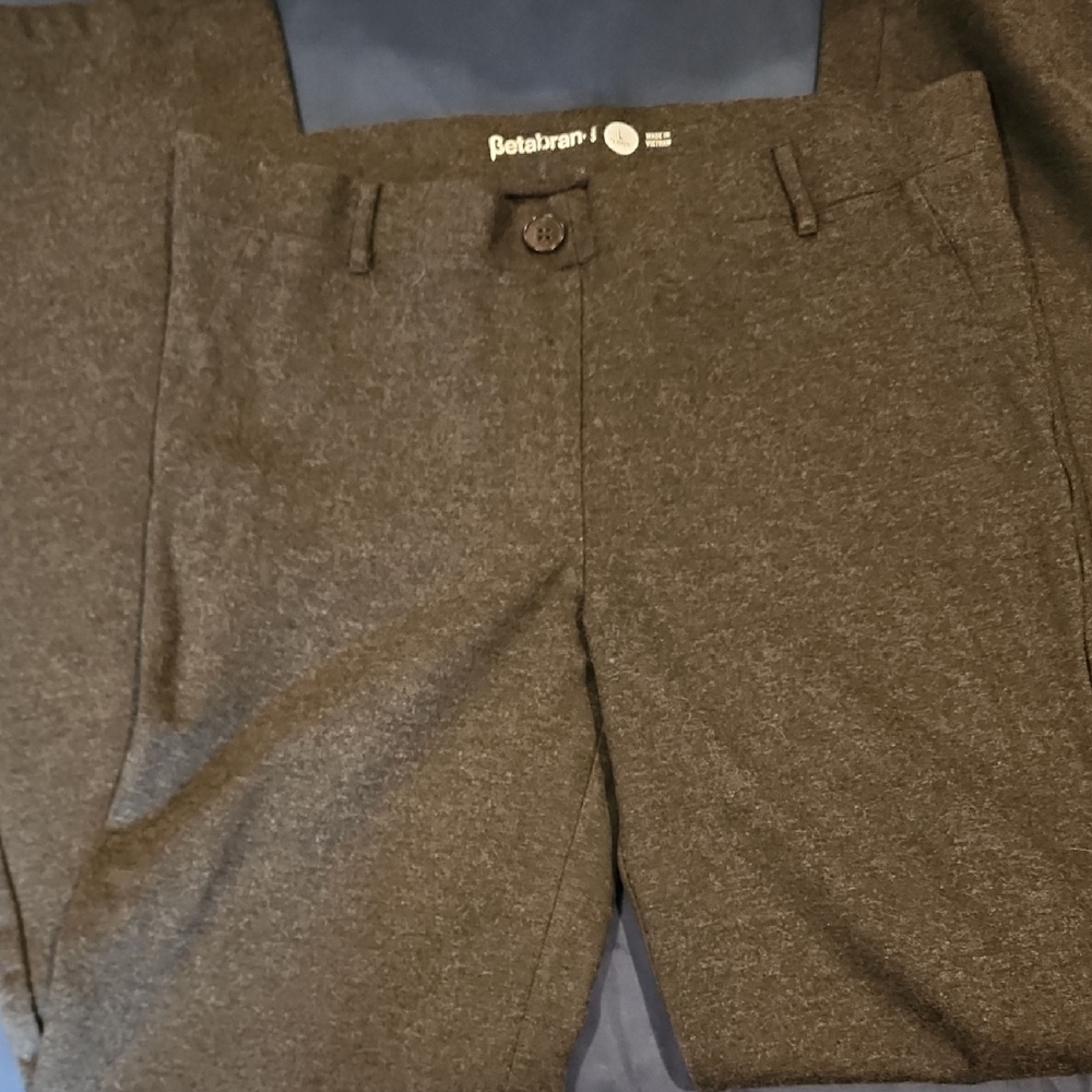 Betabrand Charcoal Trousers